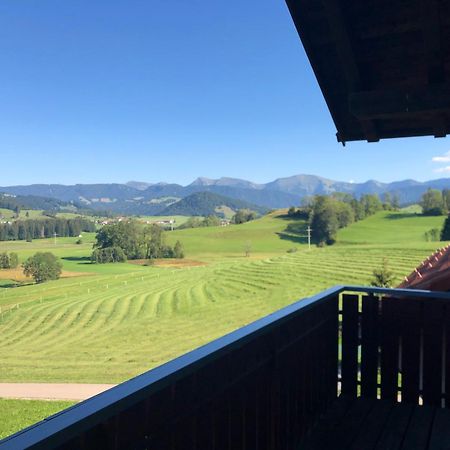 Ferienwohnung Panoramablick Stiefenhofen Exterior foto