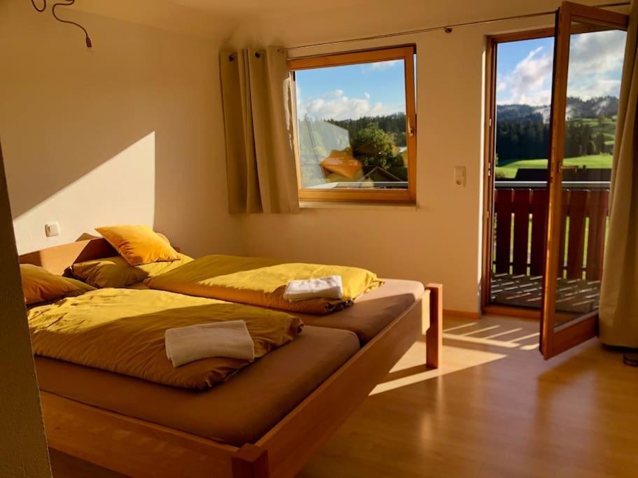 Ferienwohnung Panoramablick Stiefenhofen Exterior foto